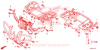 SUPPORT pour Honda FOURTRAX 520 FOREMAN RUBICON 4X4 EPS CAMO de 2021