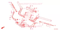 GUIDON   TE DE FOURCHE pour Honda GL 1800 GOLD WING TOUR DCT, NAVI, AIRBAG de 2022