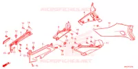 COUVERCLES LATERAUX pour Honda GL 1800 GOLD WING TOUR DCT de 2022