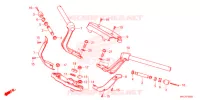 GUIDON   TE DE FOURCHE pour Honda GL 1800 GOLD WING TOUR de 2022