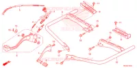 PEDALE   REPOSE PIED pour Honda FOURTRAX 420 RANCHER 4X4 ES de 2022