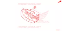 FEU ARRIERE pour Honda FOURTRAX 520 FOREMAN RUBICON 4X4 AT DCT EPS de 2022