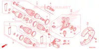 ARTICULATION AVANT / ARBRE DE COMMANDE  pour Honda FOURTRAX 420 RANCHER 4X4 EPS Manual Shift de 2022