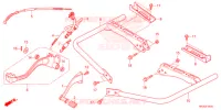 PEDALE   REPOSE PIED pour Honda FOURTRAX 420 RANCHER 4X4 EPS Manual Shift de 2022