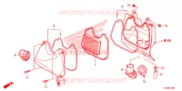 FILTRE A AIR pour Honda C 100 BIZ PARTIDA PE de 2015