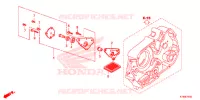 POMPE A HUILE pour Honda C 100 BIZ PARTIDA ELETRICA de 2013