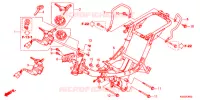CADRE pour Honda BIZ 125 PARTIDA ELETRICA de 2011
