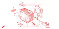 CYLINDRE pour Honda BIZ 125 PARTIDA ELETRICA de 2011