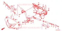 GUIDON   CARENAGE pour Honda BIZ 125 PARTIDA ELETRICA de 2011