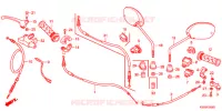 LEVIER DE GUIDON   CABLE   COMMODO pour Honda BIZ 125 PARTIDA ELETRICA de 2011