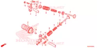 ARBRE A CAMES   SOUPAPE pour Honda BIZ 125 PARTIDA ELETRICA, RODAS FUNDIDAS de 2015