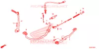 PEDALE   KICK pour Honda BIZ 125 PARTIDA ELETRICA, RODAS FUNDIDAS de 2016