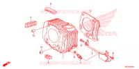 CYLINDRE pour Honda BIZ 125 PARTIDA ELETRICA, RODAS RAIADAS de 2014
