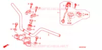 GUIDON   TE DE FOURCHE pour Honda CG 125 CARGO PARTIDA ELETRICA de 2010