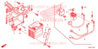 BATTERIE pour Honda CG 125 FAN KICK de 2015