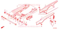 BRAS OSCILLANT pour Honda CG 160 CARGO de 2019