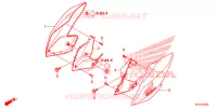 OUIES DE RADIATEUR pour Honda CG 160 CARGO de 2019