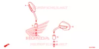 RETROVISEUR pour Honda CG 160 CARGO de 2019