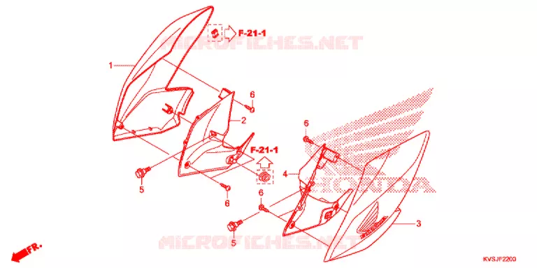 OUIES DE RADIATEUR Honda MOTO 160 CG 2019  CG160CESK