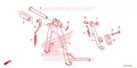 BEQUILLE pour Honda CG 160 FAN de 2016