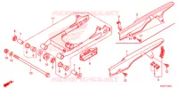 BRAS OSCILLANT pour Honda CG 160 TITAN de 2016