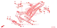 CADRE pour Honda CG 160 TITAN de 2016