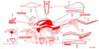 AUTOCOLLANTS pour Honda CG 160 TITAN de 2020