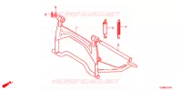 BEQUILLE pour Honda LEAD 110 de 2014