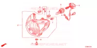 PHARE pour Honda LEAD 110 de 2014