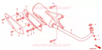 SILENCIEUX D'ECHAPPEMENT pour Honda LEAD 110 de 2014