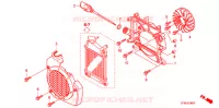 VENTILATEUR ET COUVERCLE DE RADIATEUR pour Honda LEAD 110 de 2014