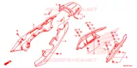COUVERCLES LATERAUX pour Honda NC 750 X ABS SPECIAL de 2016