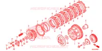 EMBRAYAGE pour Honda NC 750 X ABS SPECIAL de 2016