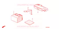BATTERIE pour Honda POP 100 de 2007