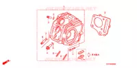 CULASSE pour Honda POP 100 7BR de 2013