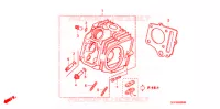 CULASSE pour Honda POP 100 8BR de 2013