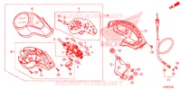COMPTEUR pour Honda XR 190 de 2021