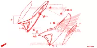 COUVERCLES LATERAUX pour Honda XR 190 de 2021