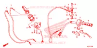 LEVIER DE GUIDON   CABLE   COMMODO pour Honda XR 190 de 2021