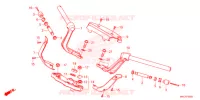 GUIDON   TE DE FOURCHE pour Honda GL 1800 GOLD WING TOUR DCT de 2022