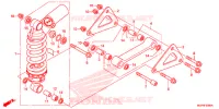AMORTISSEUR ARRIERE pour Honda CBR 1000 RR FIREBLADE de 2012