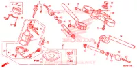 GUIDON   TE DE FOURCHE pour Honda CBR 1000 RR FIREBLADE de 2012