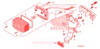 FEU ARRIERE pour Honda RUCKUS 50 de 2012