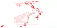 VALVE DE COMMANDE D'INJECTION D'AIR pour Honda VT 1300 SABRE de 2012