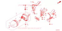 FEU ARRIERE pour Honda SUPER CUB 110 スーパーカブ PRO de 2022