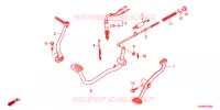 PEDALE   KICK pour Honda 50 CROSS CUB de 2022