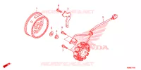 ALTERNATEUR pour Honda CBF 160 UNICORN de 2023