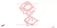 CYLINDRE pour Honda CBR 250 R ABS de 2012