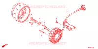 ALTERNATEUR pour Honda CBR 250 R ABS de 2012