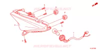 FEU ARRIERE pour Honda CBR 250 R ABS de 2013